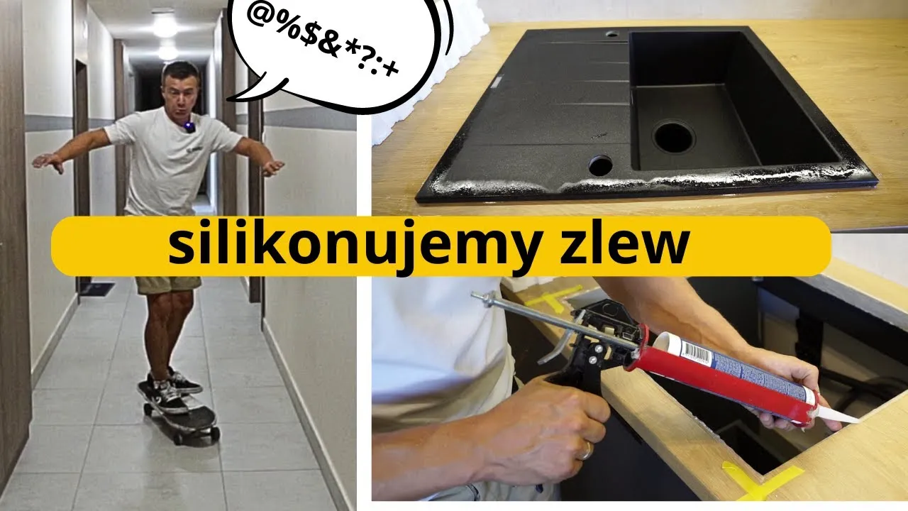 Jak silikonować zlew w kuchni, by uniknąć przecieków i błędów
