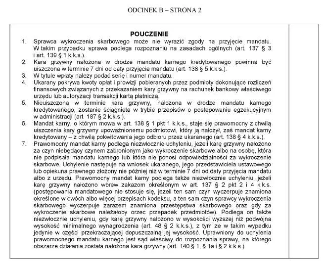 Jaki symbol ma mandat karny? Kluczowe informacje, aby uniknąć problemów