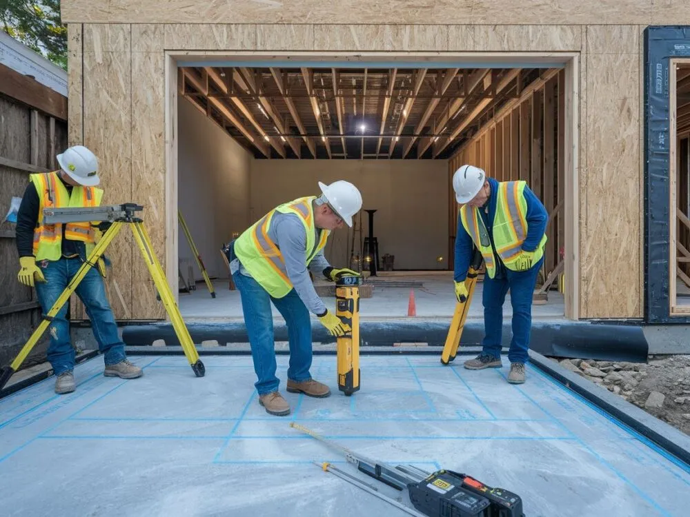 Jak wytyczyć fundament pod garaż, aby uniknąć błędów i osiadania