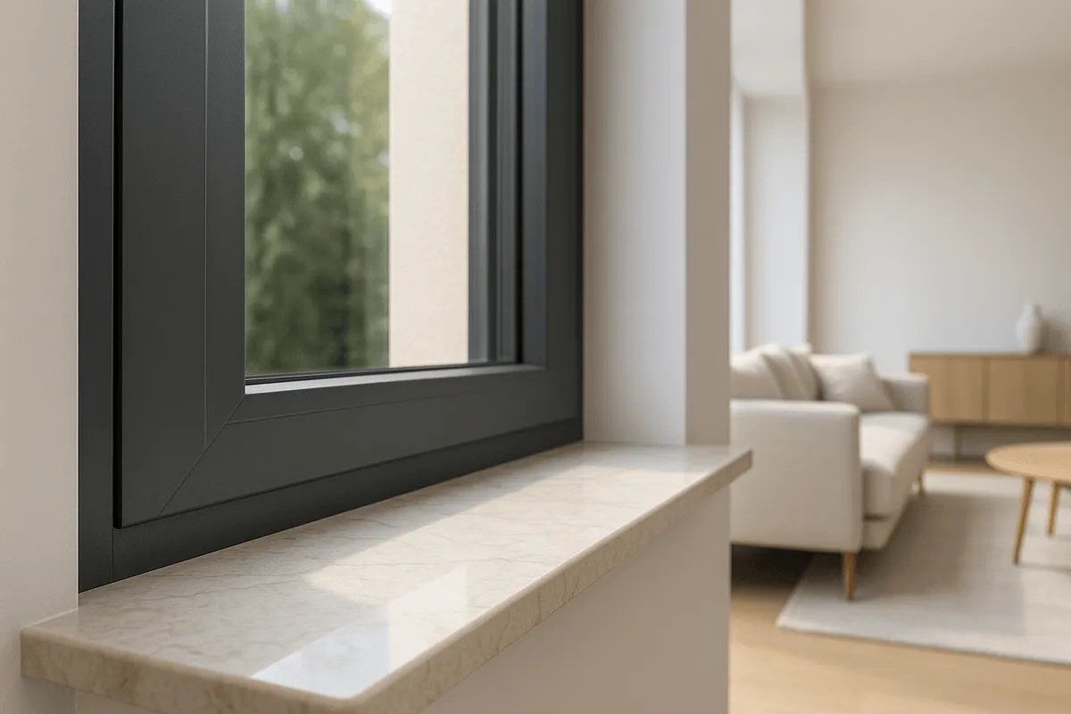 Jakie parapety najlepiej pasują do okien antracytowych? Sprawdź!