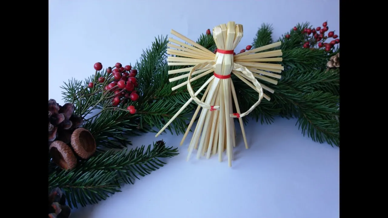 Jak zrobić ozdoby choinkowe ze słomy - proste i efektowne pomysły