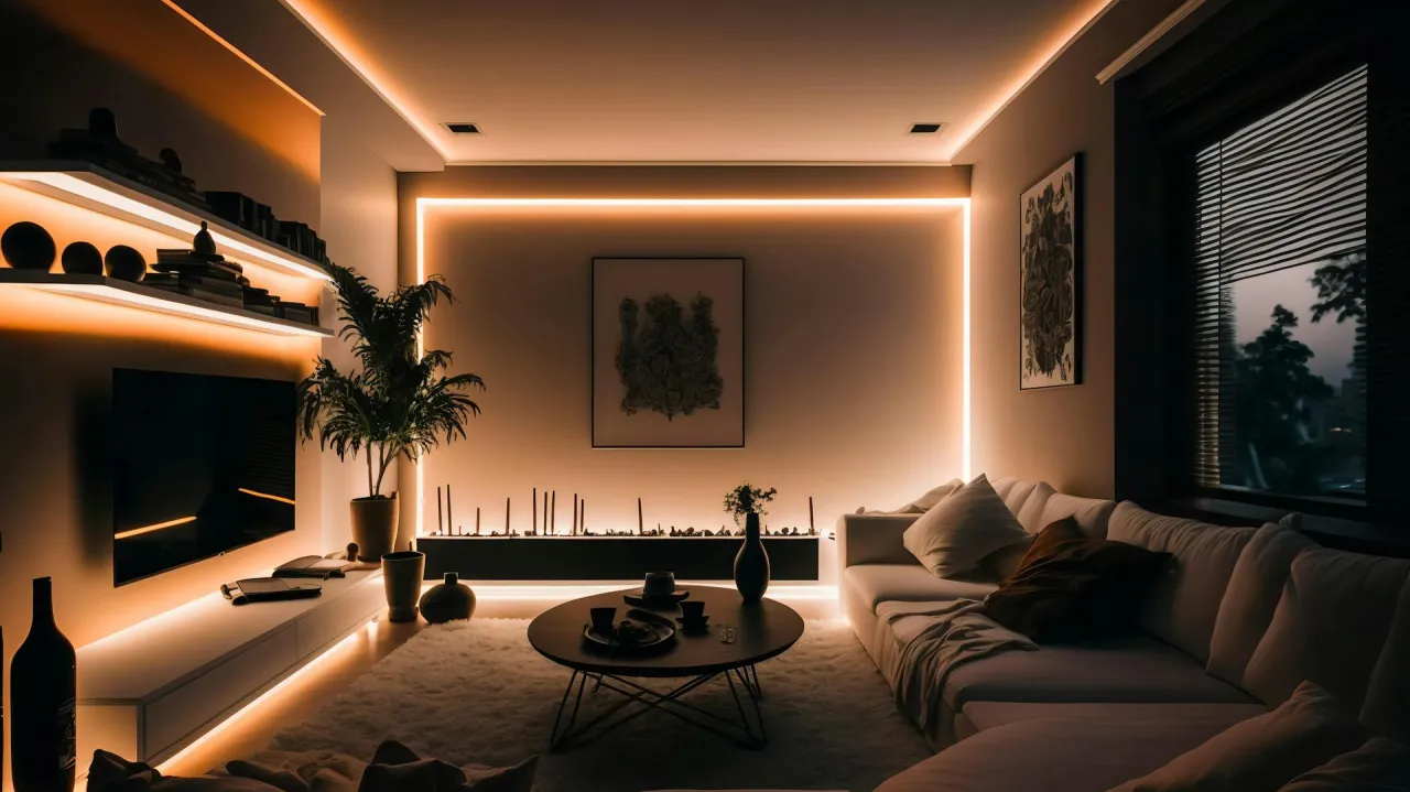 Taśma LED do Sufitu: Jak Stworzyć Nastrojowe Oświetlenie? Poradnik