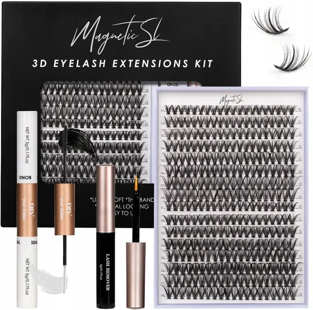 Rzęsy bondingowe co to? Odkryj zalety i sposób użycia w domu