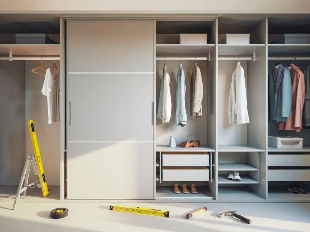 Jak zrobić drzwiczki przesuwne do szafki - prosto i bez błędów