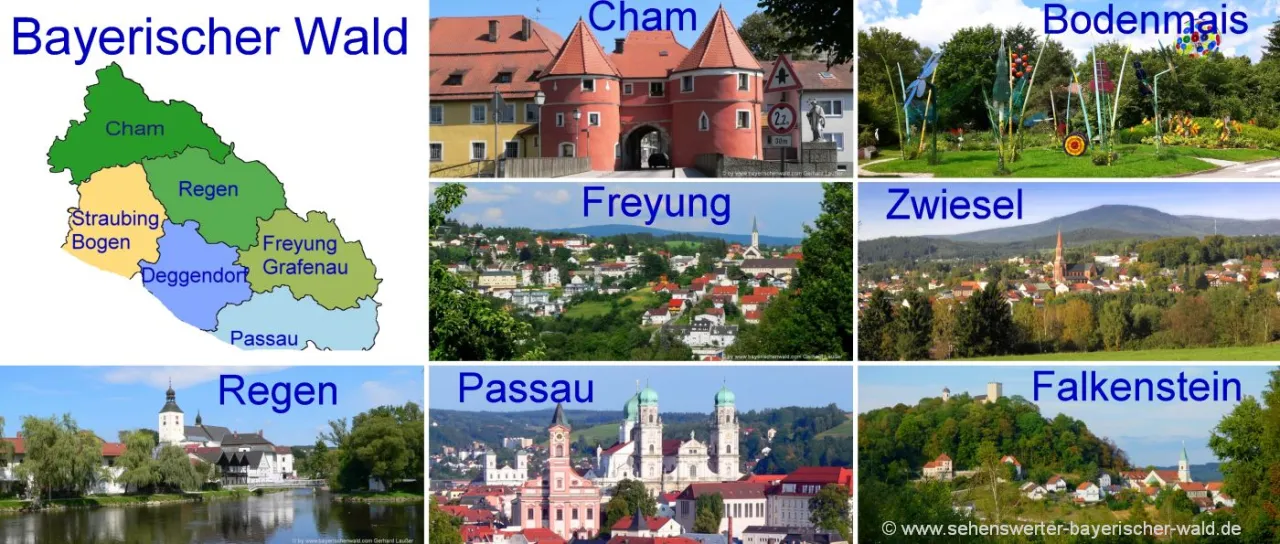 Bayerischer Wald: Attraktionen & Ausflugsziele für jeden Geschmack