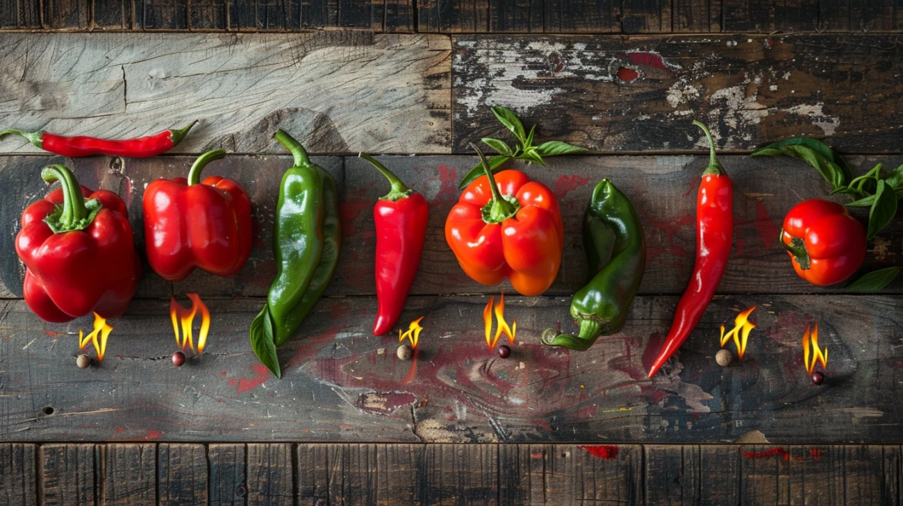 Papryka peperoni vs chili - kluczowe różnice między odmianami