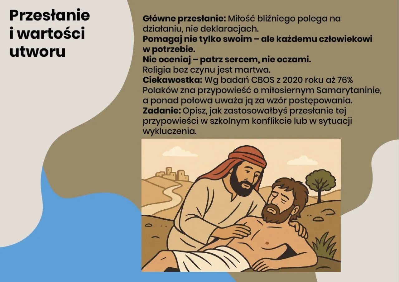 Najważniejsze przypowieści w Ewangelii św. Łukasza i ich przesłania Najważniejsze przypowieści w Ewangelii św. Łukasza i ich przesłania