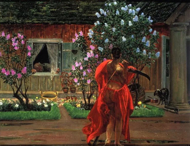 Jacek Malczewski: analiza obrazów "Ojczyzna" i "Śmierć", ich tematyka i styl