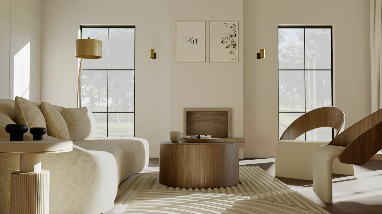 Czy stolik okrągły z półką pasuje do Twojego minimalistycznego wnętrza?