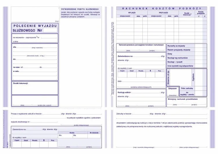 Jak wypełnić delegację służbową wzór - uniknij najczęstszych błędów