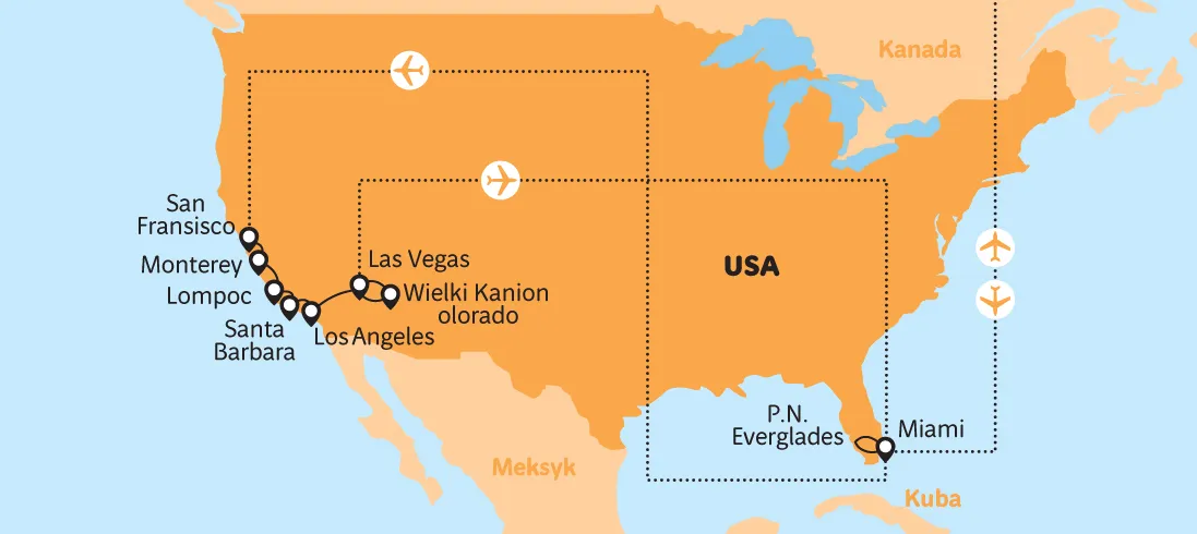 Czy Hollywood to miasto? Odkryj różnice między Kalifornią a Florydą