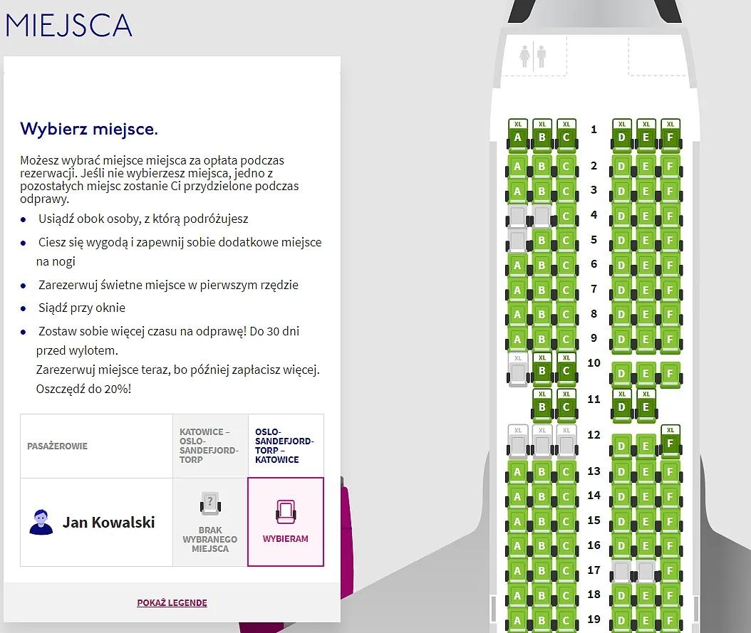 Ile jest miejsc w samolocie Wizz Air? Zaskakujące szczegóły!
