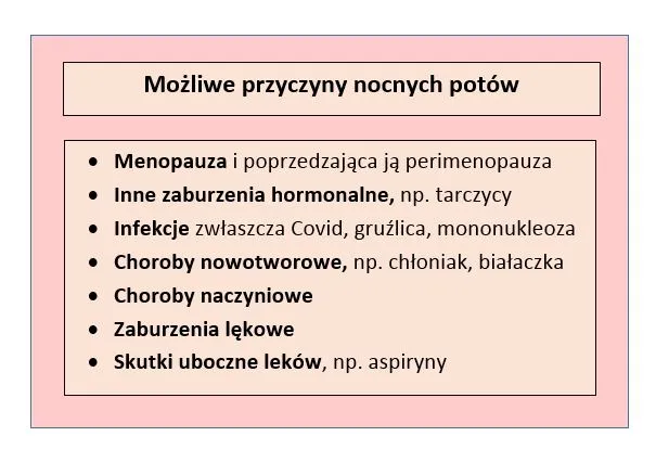 Nocne poty przyczyny: Co może je wywoływać i jak sobie z nimi radzić