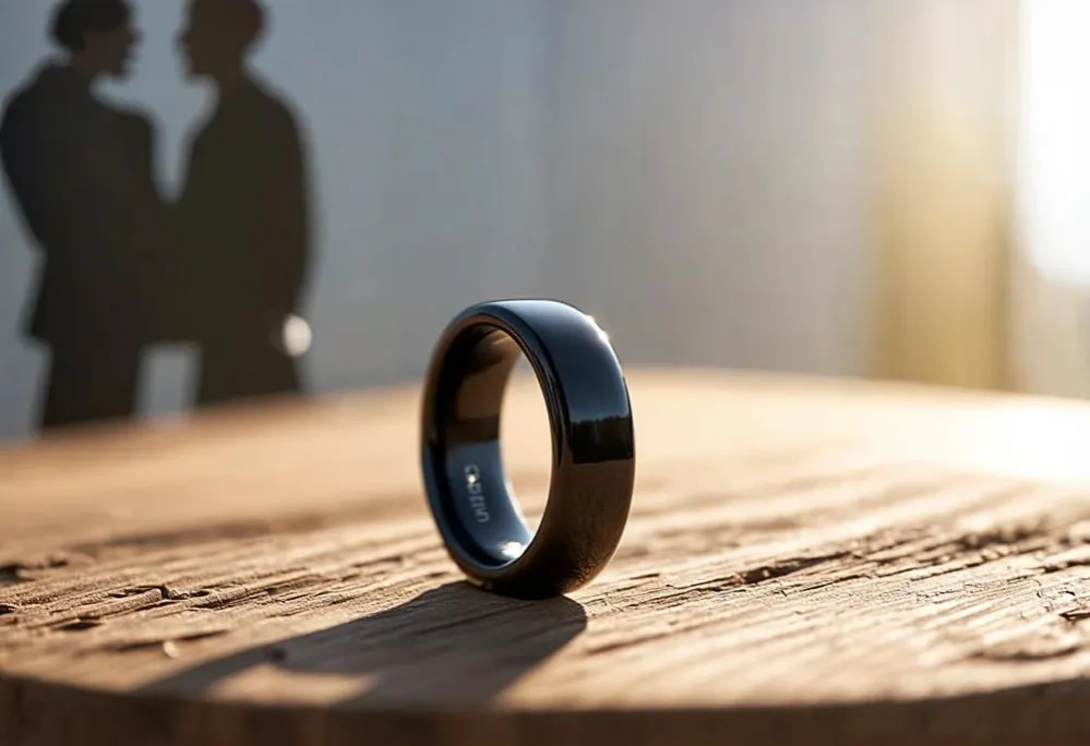 Czarna obrączka męska co oznacza? Odkryj jej głębokie znaczenie