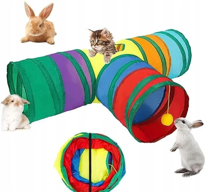 Najlepsze tunele zabawka dla kotów i gryzoni, które pokochają Twoje zwierzęta