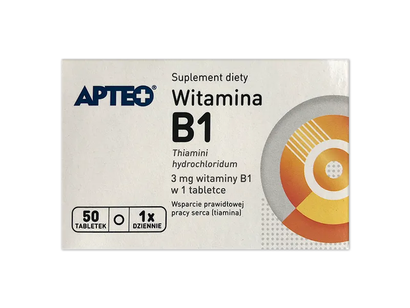 Dlaczego witamina B1 jest na receptę? Lek czy suplement?