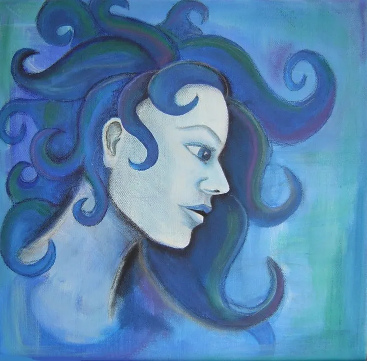 Die blaue Frau: Gemälde, Künstler & tiefgründige Bedeutung