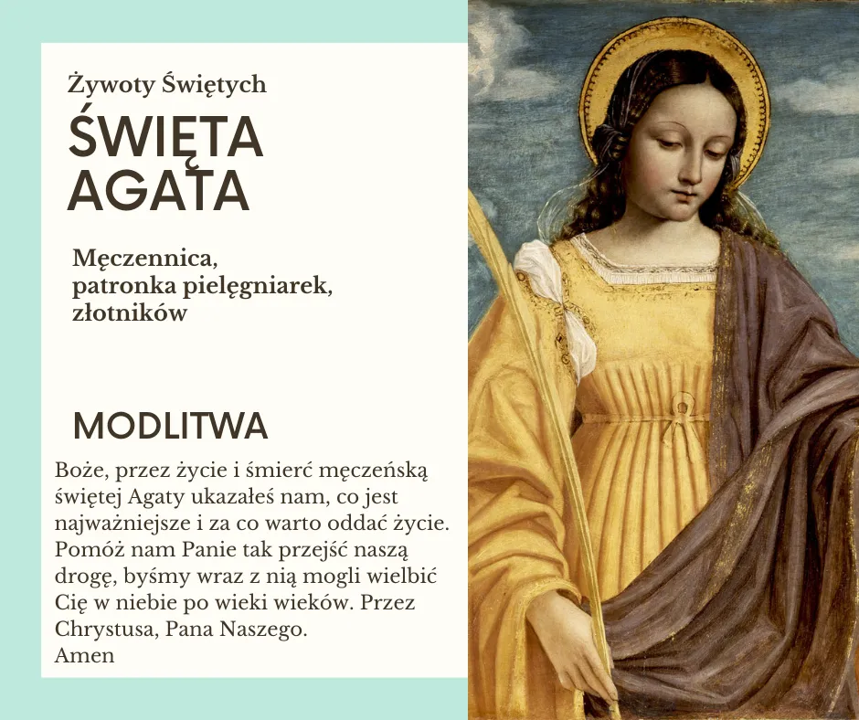 Kim była święta Agata? Męczeństwo, kult i znaczenie w historii.