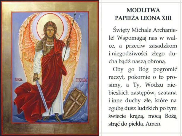 Dlaczego modlitwa do Michała Archanioła po mszy jest tak ważna?