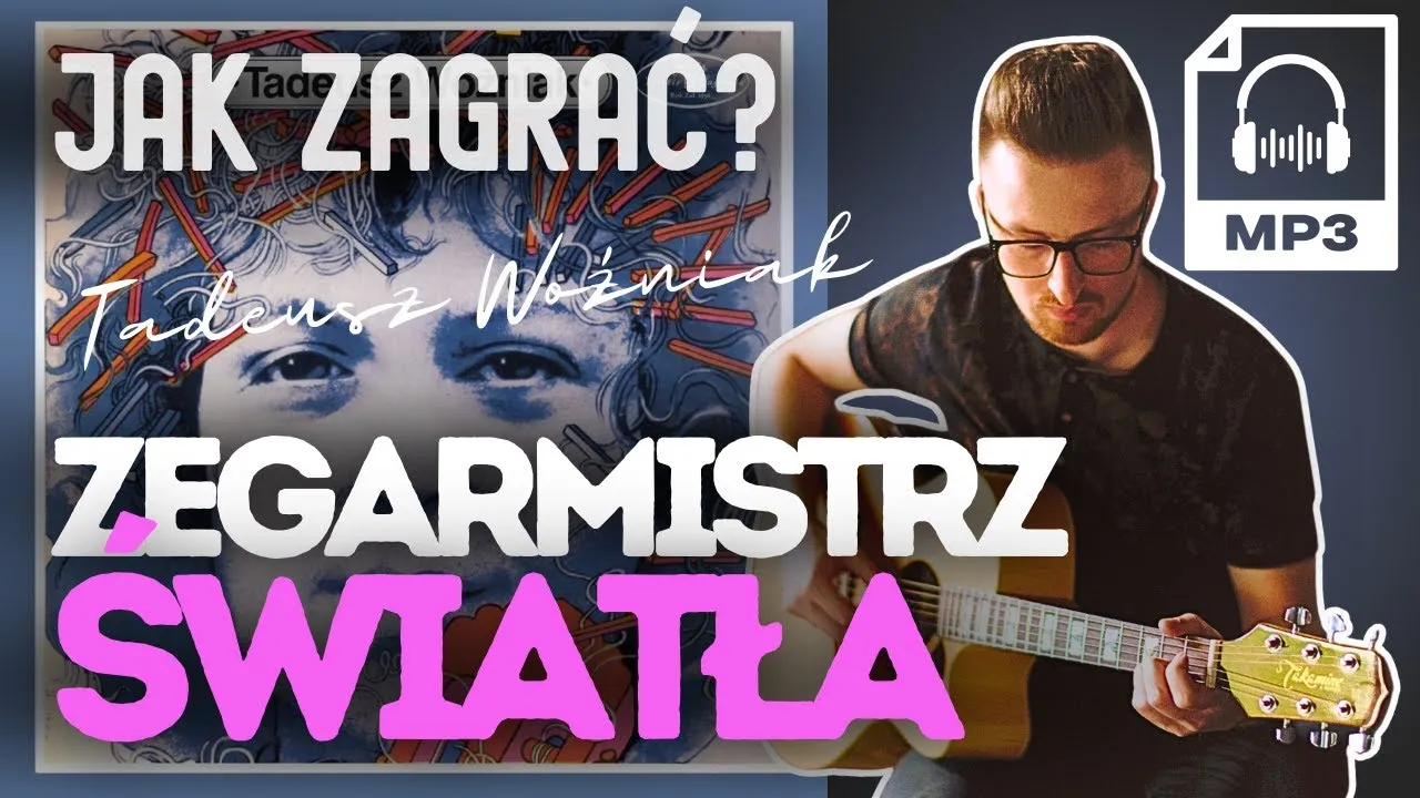 Zegarmistrz światła chwyty na gitarę – łatwe akordy dla każdego