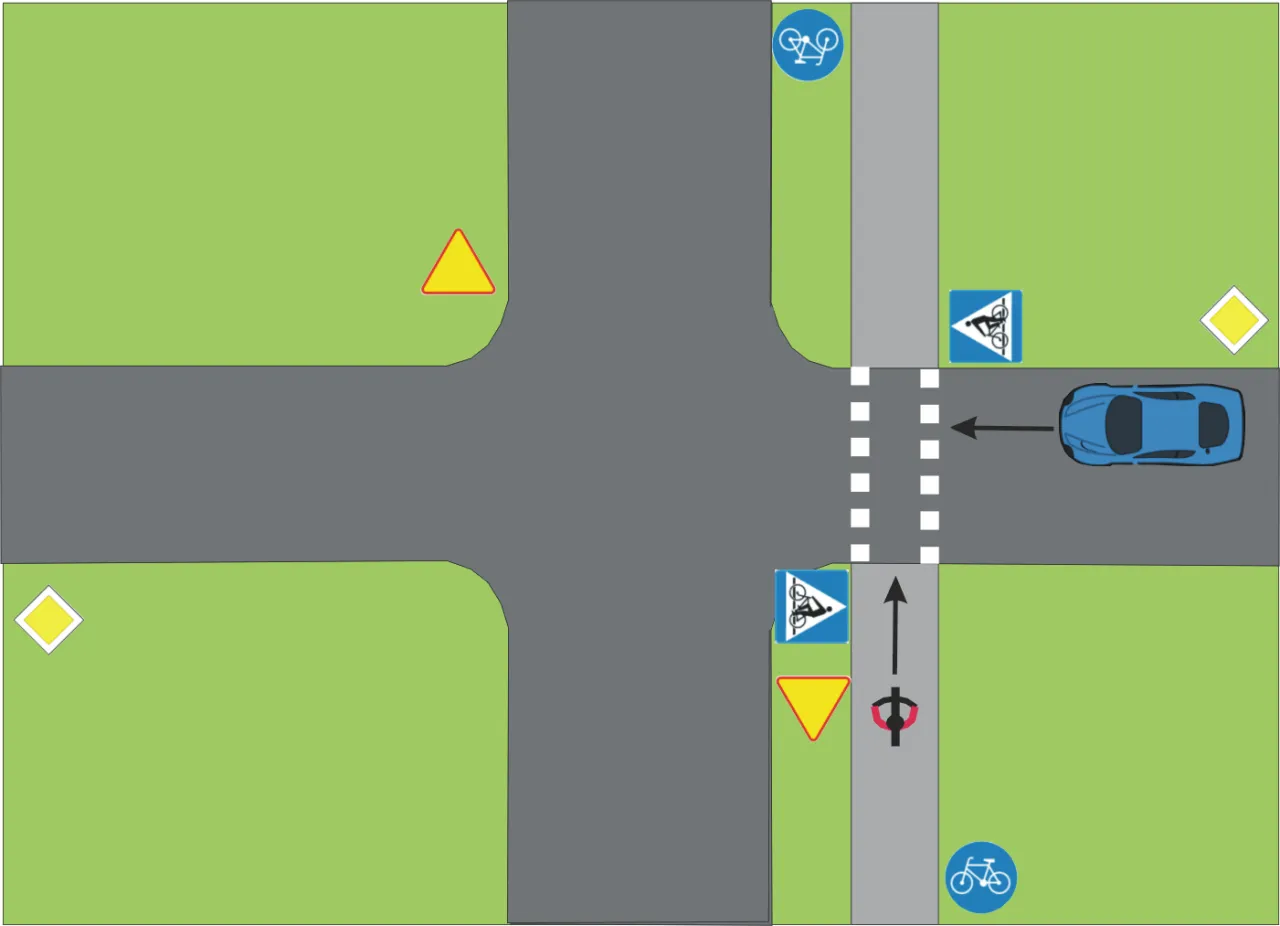 Kto ma pierwszeństwo: rower czy samochód? Sprawdź zasady ruchu drogowego