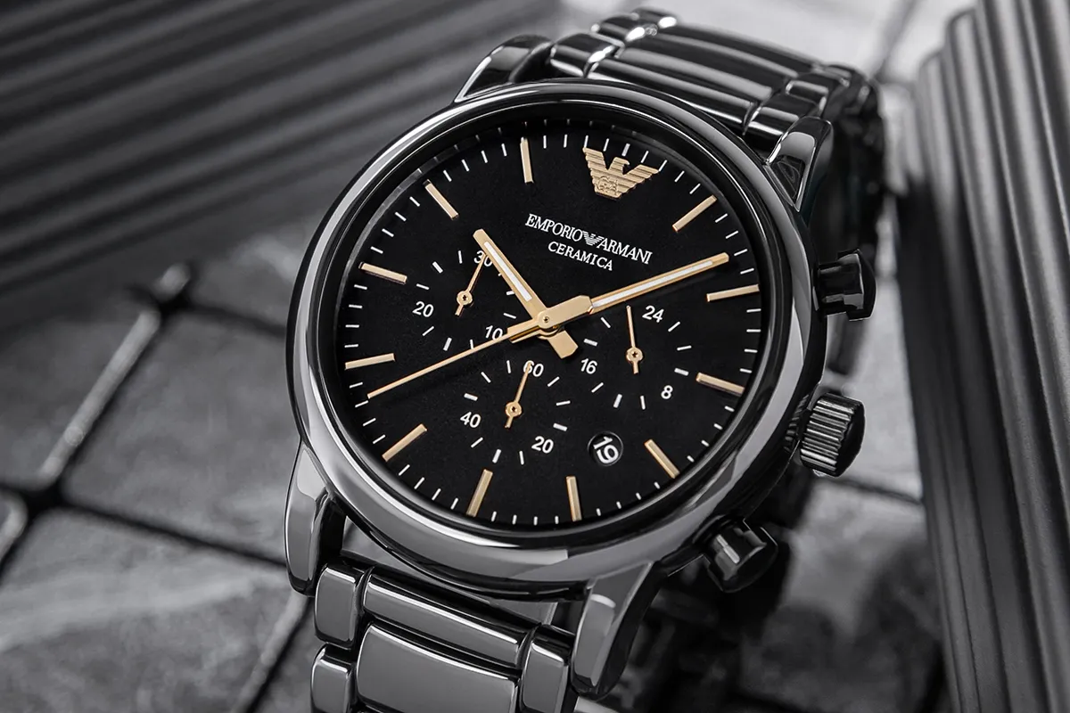 Zegarki męskie Armani: Jak wybrać oryginał i styl? Przewodnik