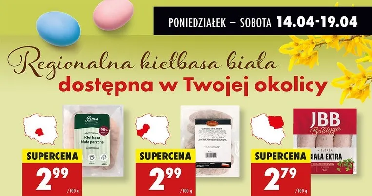 Kiełbasa regionalna Biedronka: wartości odżywcze i cena, które zaskakują