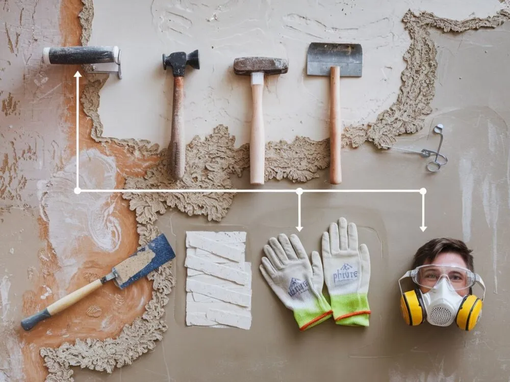 Jak usunąć tynk strukturalny ze ściany - skuteczne metody i narzędzia