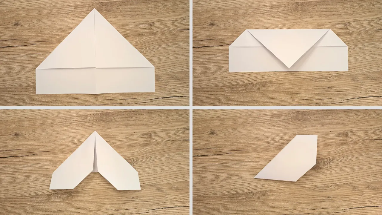 Instrukcja jak zrobić samolot z papieru - łatwe kroki dla każdego