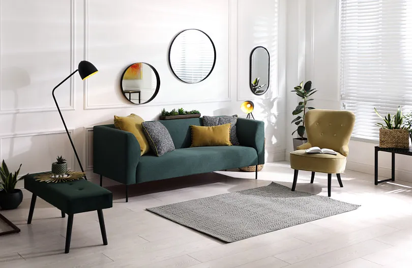Jaki kolor ścian do zielonej kanapy? Odkryj idealne połączenia kolorystyczne