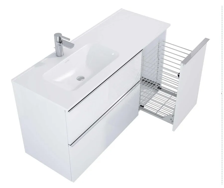 Szafka na kosz na pranie: Jakie szafki umywalkowe z koszem są najlepsze?