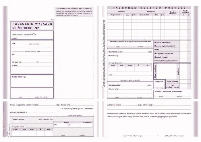 Jak wypełnić druk delegacji, aby uniknąć błędów i problemów z rozliczeniem