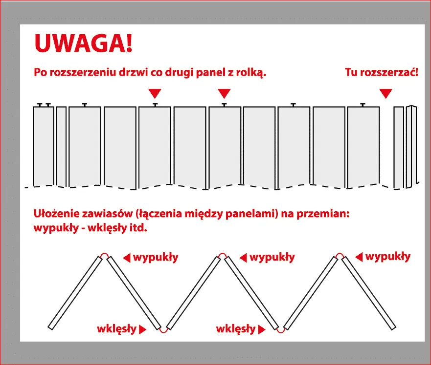 Jak zamontować drzwi harmonijkowe bez błędów - krok po kroku