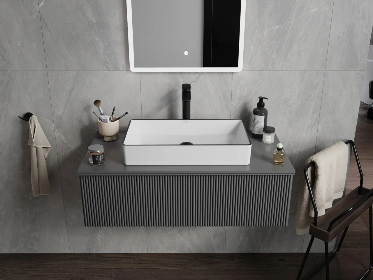 Umywalka wysoka: Jakie wysokie umywalki nablatowe są najwygodniejsze?