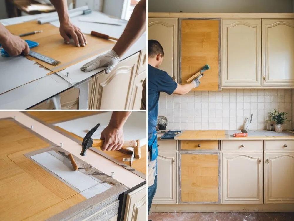 Jak zmienić kolor szafek kuchennych? Metody DIY i koszty