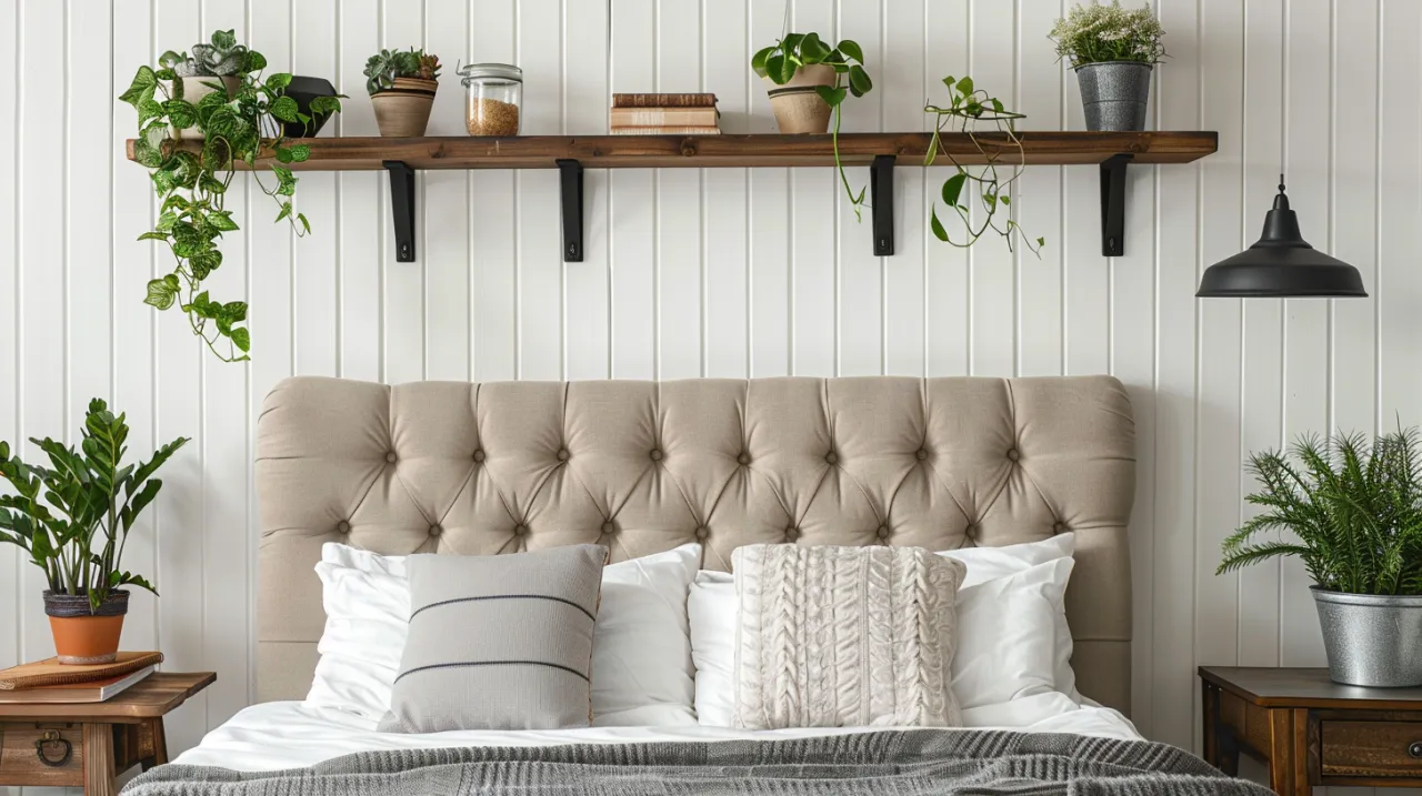 Ozdobna ściana w sypialni: 6 pomysłów na aranżację