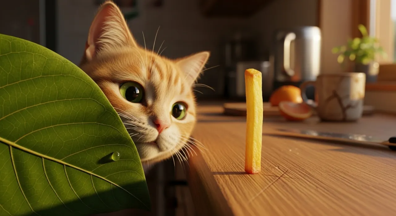 Czy koty mogą jeść frytki? Odkryj niebezpieczeństwa dla zdrowia kota