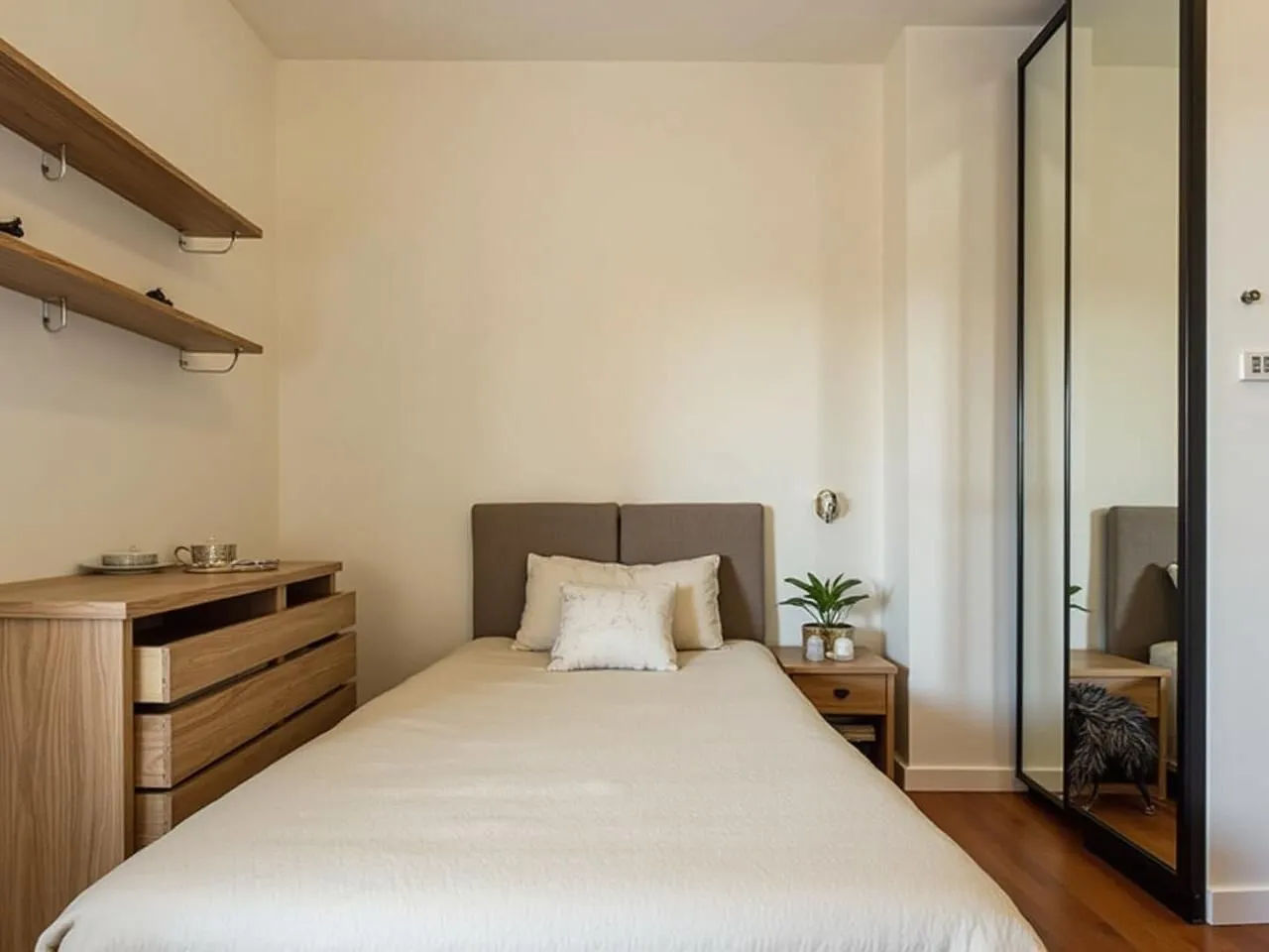 Jak urządzić małą sypialnię: 7 trików na optyczne powiększenie przestrzeni