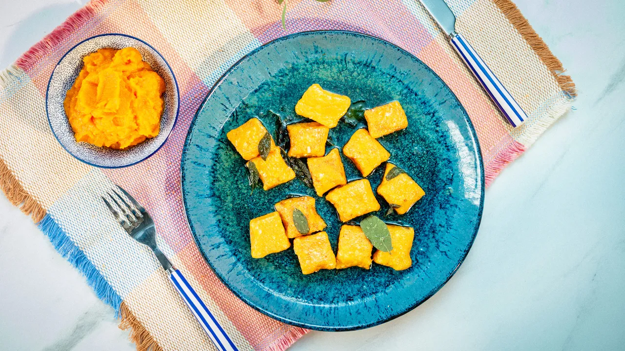 Jesienne comfort food: Kluski leniwe z dynią