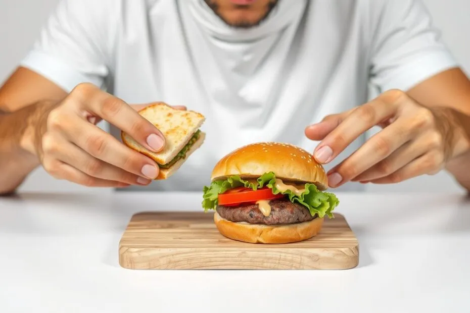 Jak jeść burgera bez bałaganu? Opanuj sztukę jedzenia!