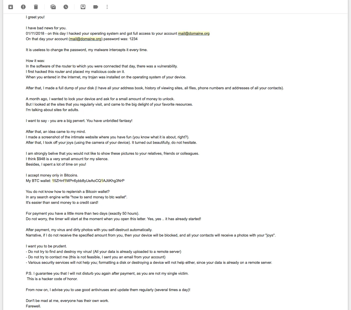 Mail od hakera bitcoin: jak rozpoznać oszustwo i się chronić