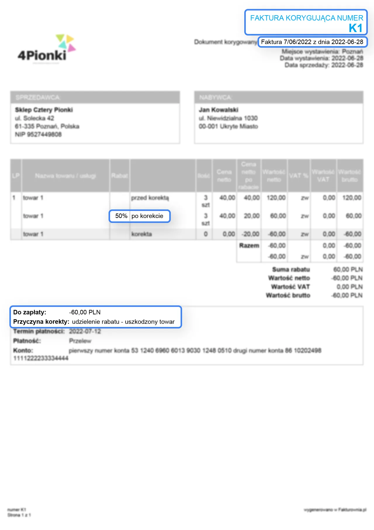 Jak wystawić fakturę korygującą i uniknąć błędów w procesie