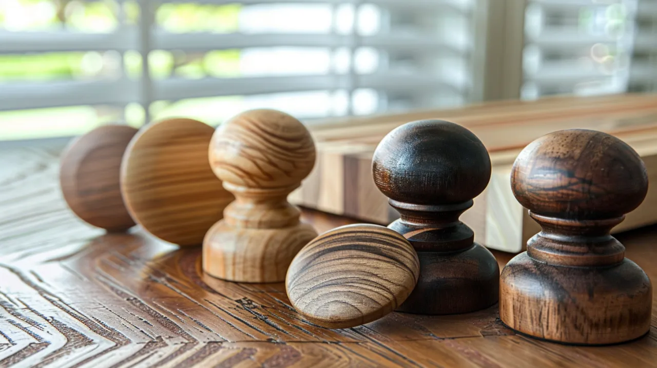 Gałki drewniane: 7 rodzajów do każdego wnętrza