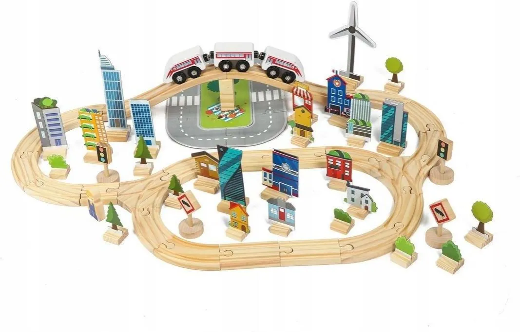 Pociąg z torami zabawka: Idealny prezent dla kreatywnego dziecka