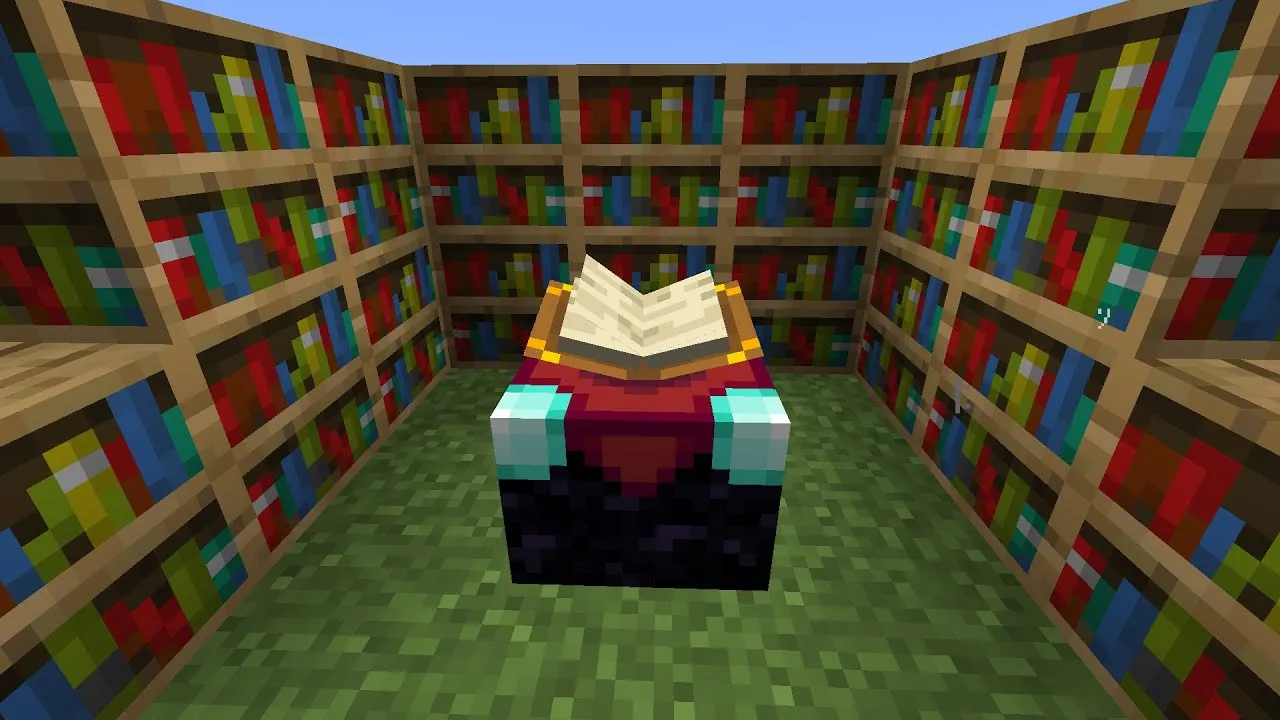 Jak zrobić stół do enchantowania w Minecraft i zyskać potężne moce