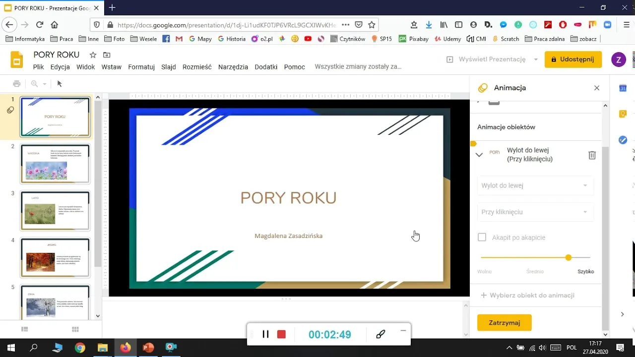 Jak zrobić automatyczne przejścia w PowerPoint i uniknąć błędów