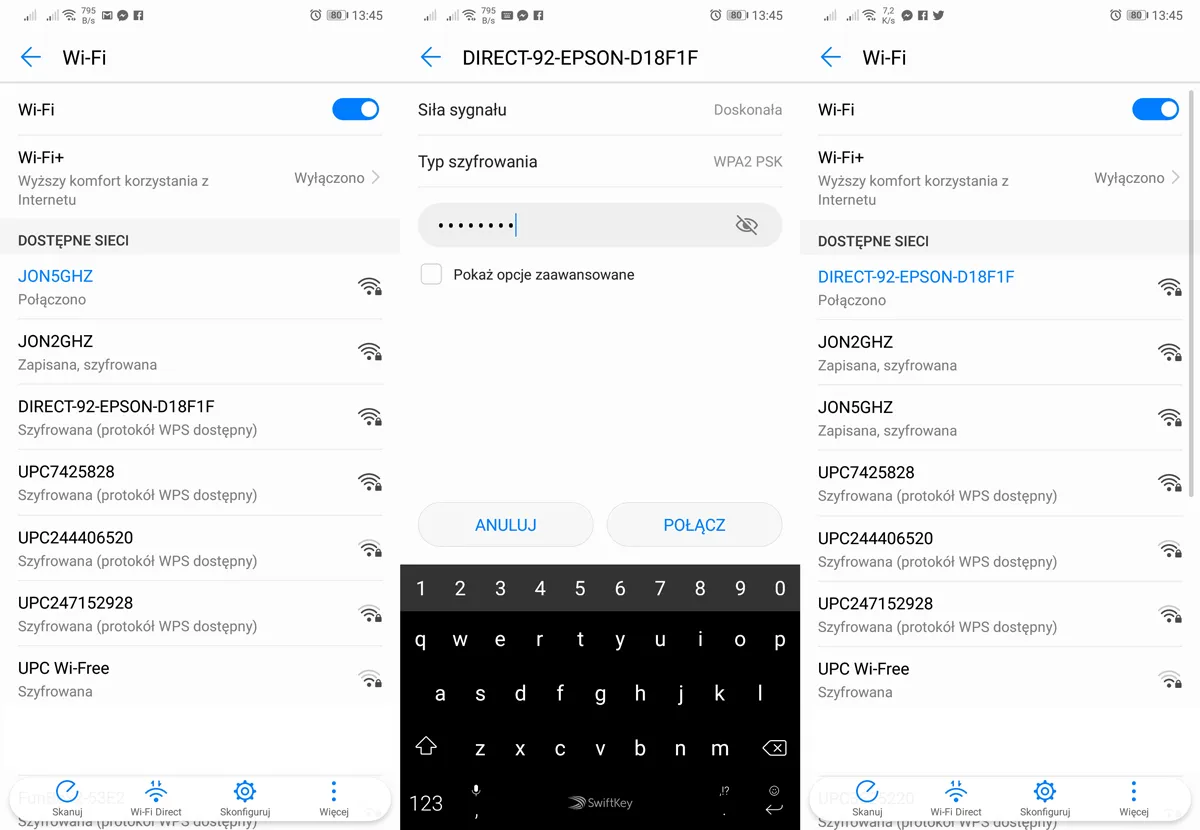 Jak połączyć drukarkę HP z telefonem - Bluetooth i Wi-Fi Direct?