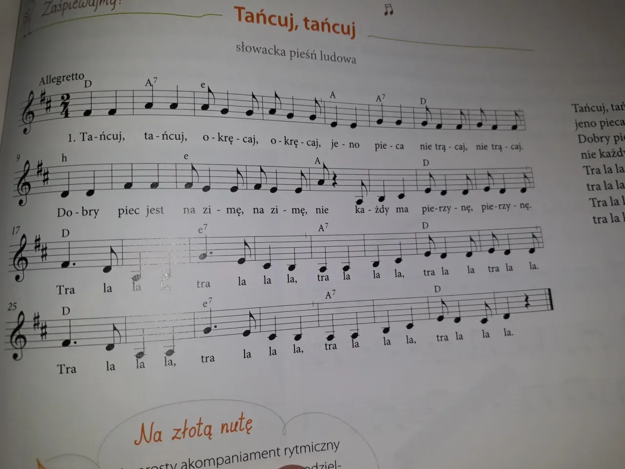 Partytura do Tańcuj, tańcuj - znajdź nuty i odkryj historię piosenki