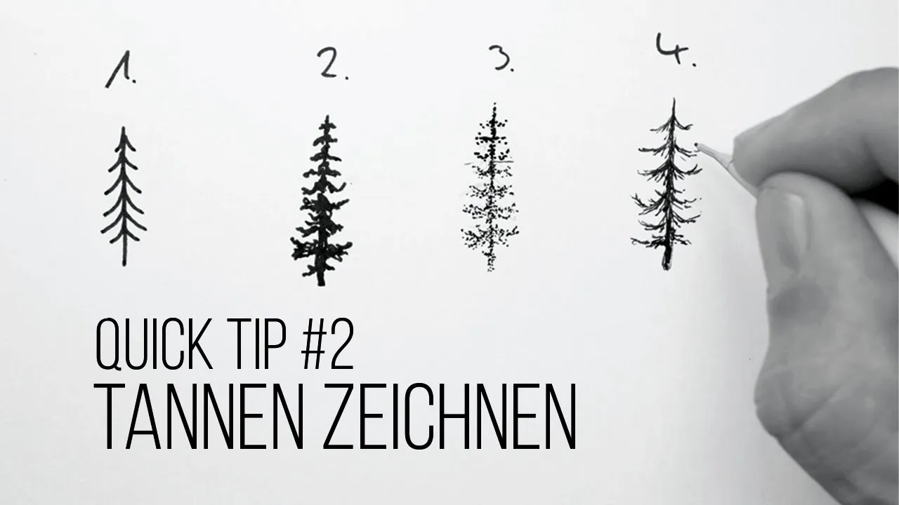 Wald malen leicht gemacht: Einfache Techniken für Anfänger