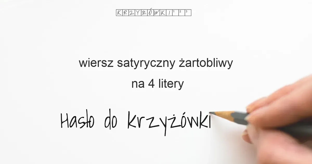 Satyryczny wiersz: jak humor i krytyka zmieniają literaturę